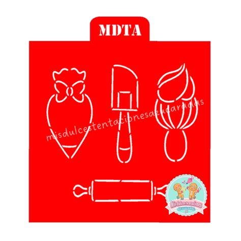 stencil pasteleria